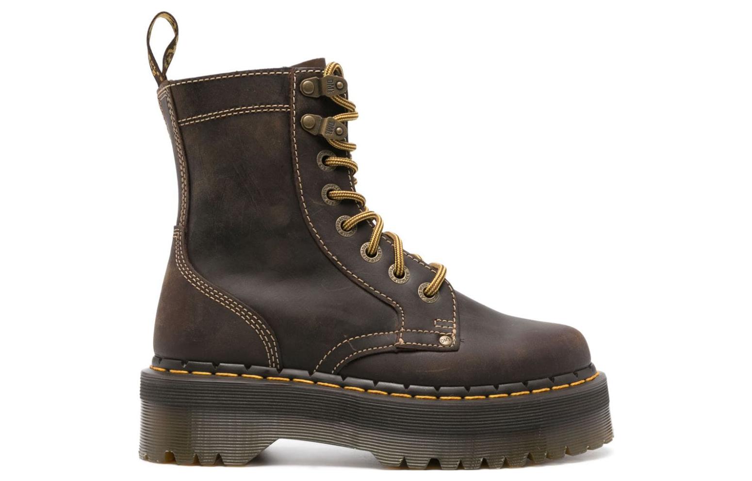 Lookbook Dr. Martens Jadon Arc Boots 'Brown' 31125201