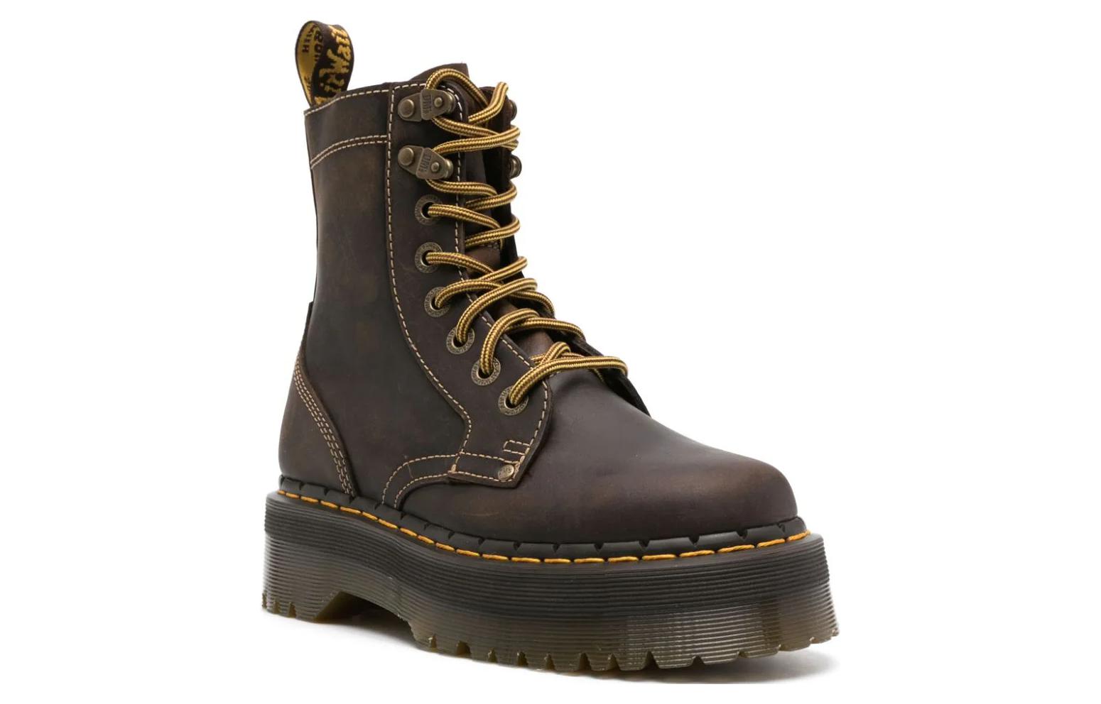 Shop Dr. Martens Jadon Arc Boots 'Brown' 31125201