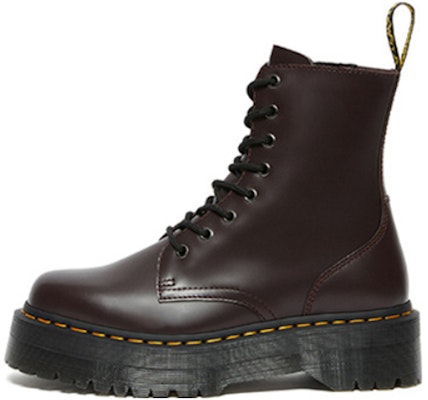 Dr. Martens Jadon Boot Smooth Leather Platforms 'Burgundy' 27311626 Buy Dr. Martens Jadon Boot Smooth Leather Platforms 'Burgundy' 27311626