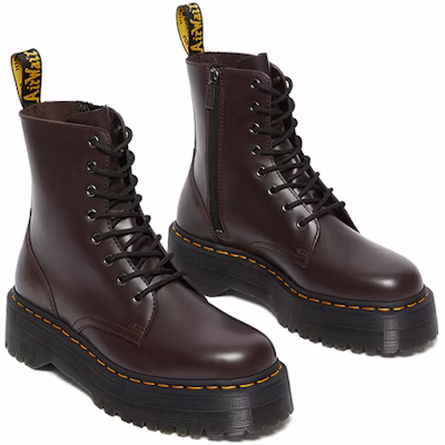 Dr. Martens Jadon Boot Smooth Leather Platforms 'Burgundy' 27311626 Order Dr. Martens Jadon Boot Smooth Leather Platforms 'Burgundy' 27311626