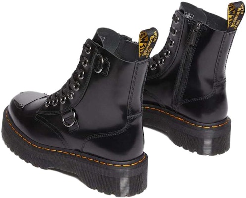 Dr. Martens Jadon Buttero Leather Platform Boots 'Black' 30789001 Shop Dr. Martens Jadon Buttero Leather Platform Boots 'Black' 30789001