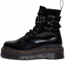 Dr. Martens Jadon Hardware Leather Platform Boots Black 26666001 Dr. Martens Jadon Hardware Leather Platform Boots Black 26666001