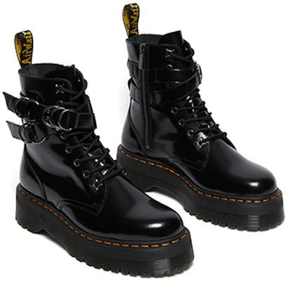 Botas Plataforma de Cuero Dr. Martens Jadon Hardware Negras. 26666001 Lookbook Botas Plataforma de Cuero Dr. Martens Jadon Hardware Negras. 26666001