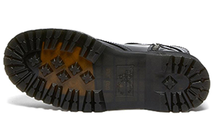 Purchase Botas Plataforma de Cuero Dr. Martens Jadon Hardware Negras. 26666001