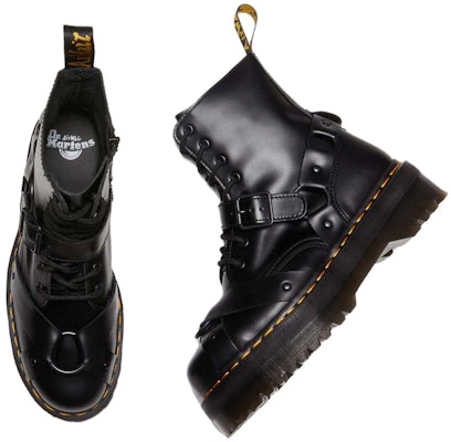Dr. Martens Jadon Harness Leather Platform Boots 'Black' 30812001 Purchase Dr. Martens Jadon Harness Leather Platform Boots 'Black' 30812001