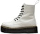 Dr. Martens Jadon Boot Kulit Licin Bertapak Tinggi 'Putih' 15265100