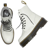 Dr. Martens Jadon Boot Kulit Licin Bertapak Tinggi 'Putih' 15265100 Shop Dr. Martens Jadon Boot Kulit Licin Bertapak Tinggi 'Putih' 15265100