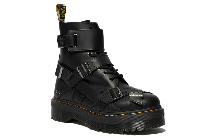 Order Dr. Martens Jadon Strap Plateau ''Unisex Schwarz'' 25970001