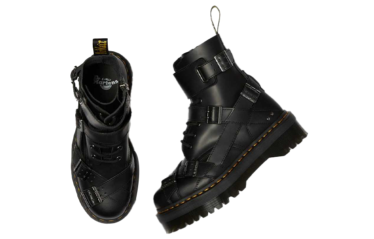 Lookbook Dr. Martens Jadon Strap Plataforma 'Unisex Negro' 25970001