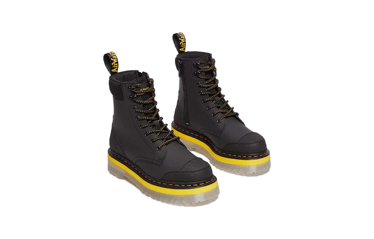 Order Dr. Martens 馬汀博士 皮革 舒適休閒 中筒 馬丁靴 女款 黑色