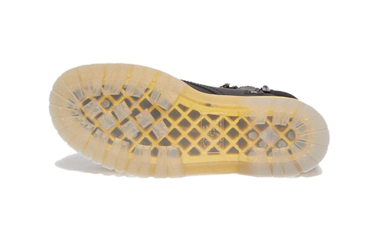 Shop Dr. Martens 馬汀博士 皮革 舒適休閒 中筒 馬丁靴 女款 黑色