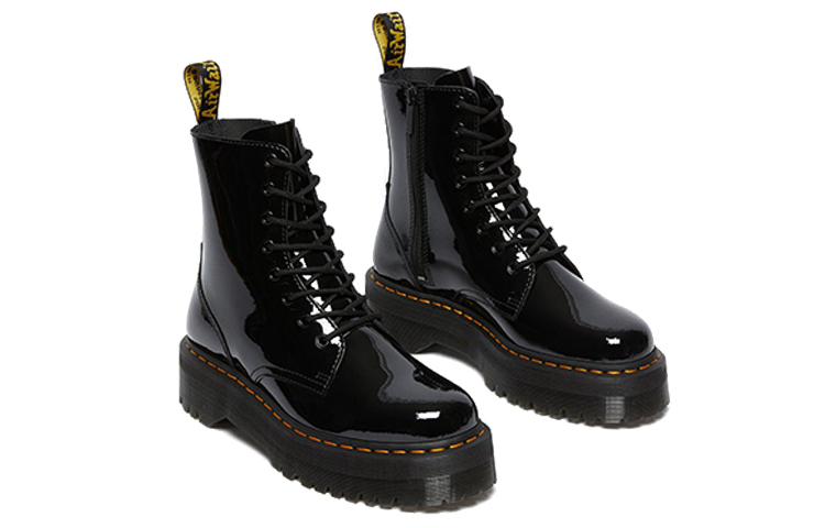 Lookbook Dr. Martens Jadon Zip Boot 'Hitam' 26646001