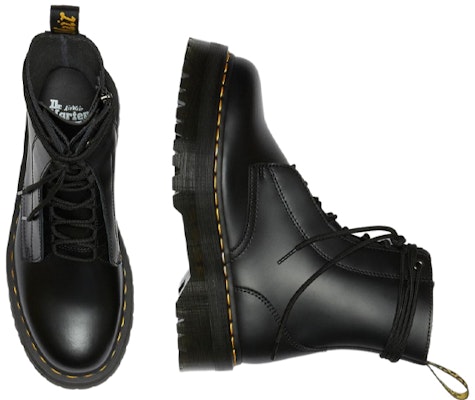 Dr.Martens 馬汀博士 皮革 時尚舒適 短中筒 馬丁靴 男女同款 黑色 Shop Dr.Martens 馬汀博士 皮革 時尚舒適 短中筒 馬丁靴 男女同款 黑色