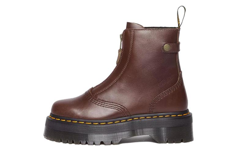 Dr. Martens Jetta Platform Boots (Dark Brown) 31141201