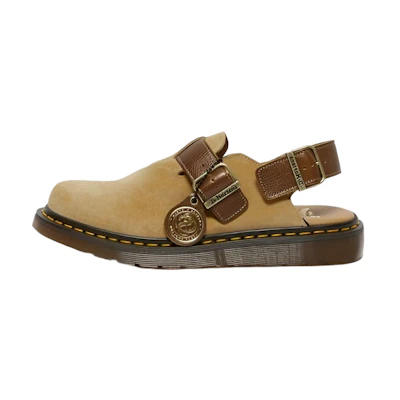 Dr. Martens Jorge 'Brown Suede Buckle Sandal'