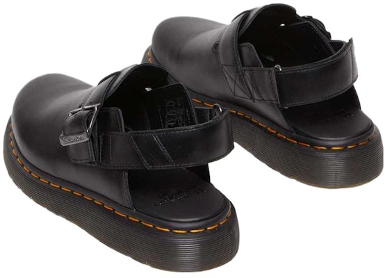Dr. Martens Jorge II 'Kasut Kulit Hitam Selesa Kasual' 30868001 Shop Dr. Martens Jorge II 'Kasut Kulit Hitam Selesa Kasual' 30868001