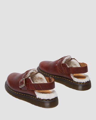 Dr. Martens Jorge II Faux Fur Slingback Mules ''Cashew'' Lapisan Bulu Sintetis. 31885253 Lookbook Dr. Martens Jorge II Faux Fur Slingback Mules ''Cashew'' Lapisan Bulu Sintetis. 31885253