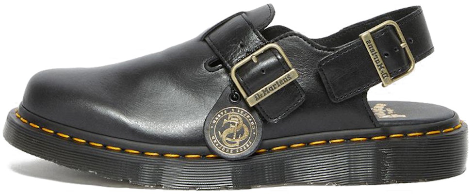 Dr. Martens Jorge Made in England Leather Slingback Mule 'Black' 27493001 Buy Dr. Martens Jorge Made in England Leather Slingback Mule 'Black' 27493001