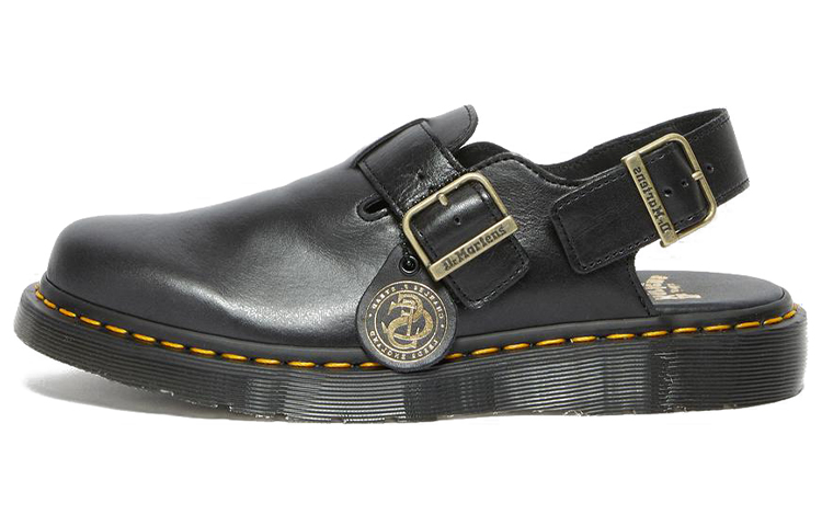 Dr. Martens Jorge Made in England Leather Slingback Mule 'Black' 27493001