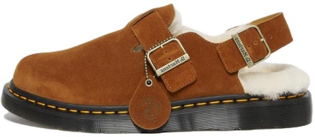 Dr. Martens Jorge Shearling Slingback Mule 'Coklat' 27717999 Buy Dr. Martens Jorge Shearling Slingback Mule 'Coklat' 27717999