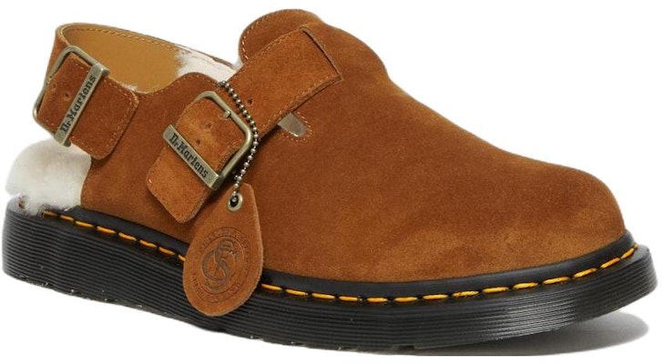 Dr. Martens Jorge Shearling Slingback Mule 'Coklat' 27717999 Order Dr. Martens Jorge Shearling Slingback Mule 'Coklat' 27717999