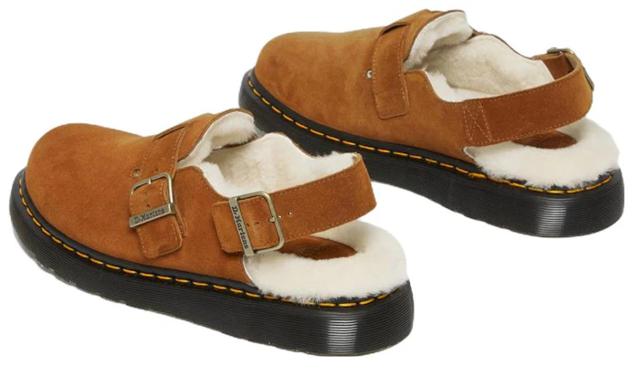 Dr. Martens Jorge Shearling Slingback Mule 'Coklat' 27717999 Shop Dr. Martens Jorge Shearling Slingback Mule 'Coklat' 27717999