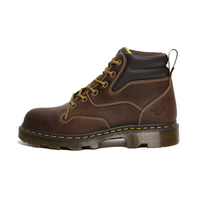 Dr. Martens Kelham Crazy Horse Leather Work Boots 'Brown'
