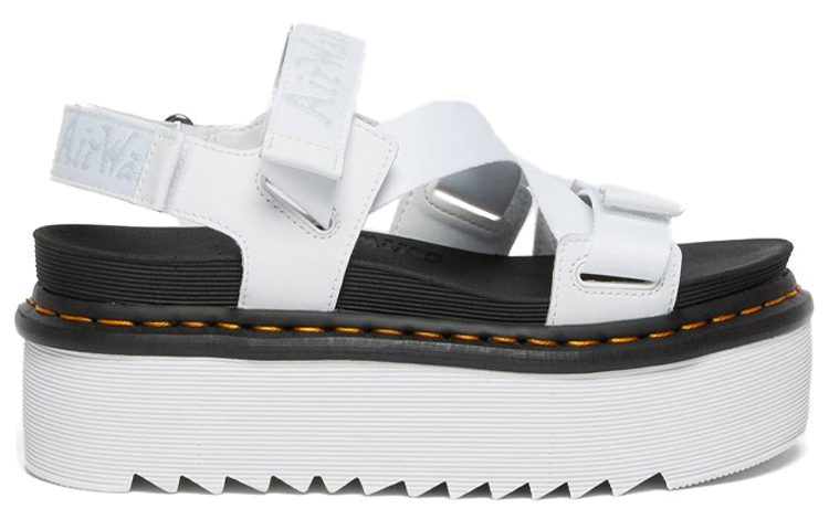Dr. Martens Kimber Logo Webbing Strap Sandal 'White' 圖 2