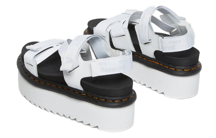 Dr. Martens Kimber Logo Webbing Strap Sandal 'White' 圖 5