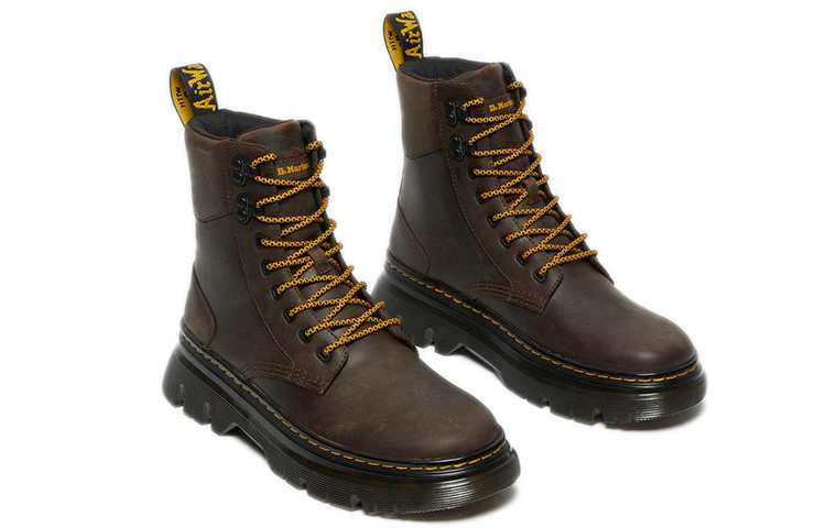Dr. Martens Lace-Up Boots 'Brown' 圖 4