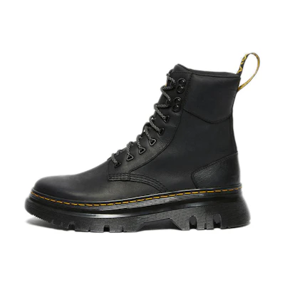 Dr. Martens Lace-Up Boots 'Charcoal Black'