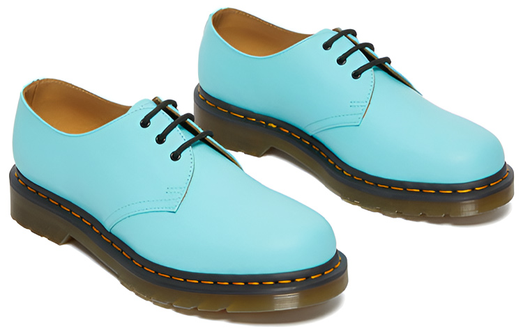 Dr. Martens 1461 青 レザー靴 即決・送料無料 Dr Martens ドクターマーチン 3ホールシューズ