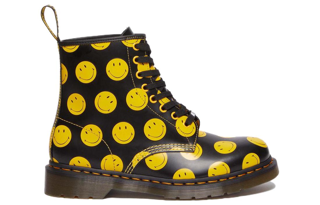 Dr. Martens Leather 'CMFTable Trendy Short Boot Unisex Black and Yellow' 圖 2