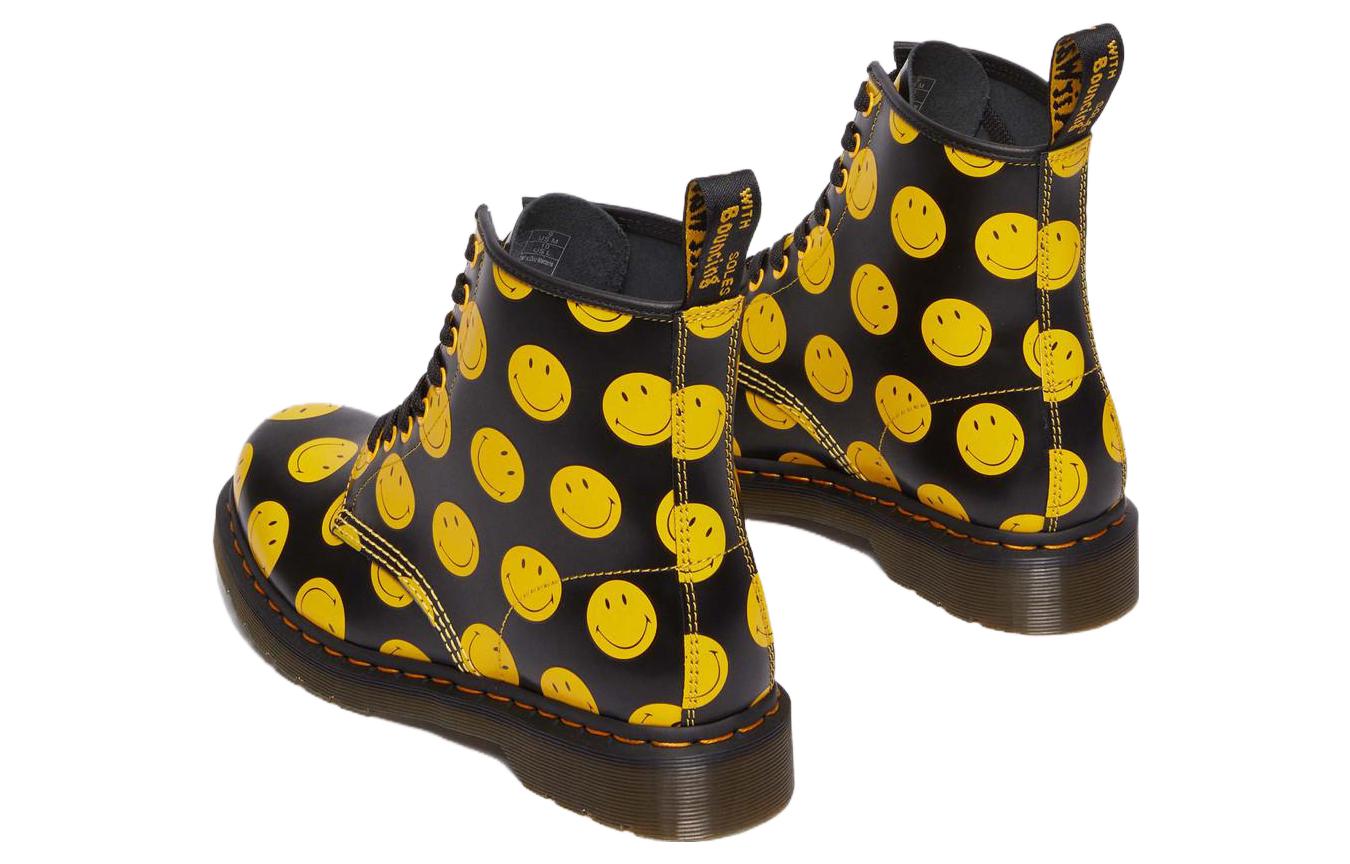Dr. Martens Leather 'CMFTable Trendy Short Boot Unisex Black and Yellow' 圖 5