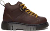 Order Dr. Martens Leather 'Simple Comfort' Short Boots 'Deep Brown' 31045201