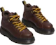 Lookbook Dr. Martens Leather 'Simple Comfort' Short Boots 'Deep Brown' 31045201
