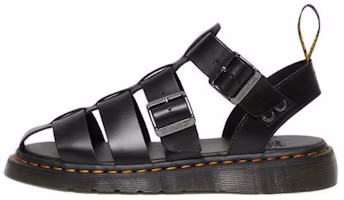 Dr. Martens Leather 'Soft Comfort Cut-Out Roman Sandal' Black 30766001 Dr. Martens Leather 'Soft Comfort Cut-Out Roman Sandal' Black 30766001