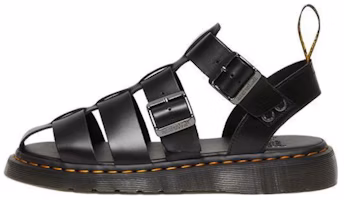 Dr. Martens Leather 'Soft Comfort Cut-Out Roman Sandal' Black 30766001 Dr. Martens Leather 'Soft Comfort Cut-Out Roman Sandal' Black 30766001