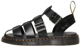Dr. Martens Leather 'Soft Comfort Cut-Out Roman Sandal' Black 30766001 Dr. Martens Leather 'Soft Comfort Cut-Out Roman Sandal' Black 30766001