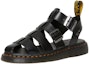 Order Dr. Martens Sandal Kulit 'Soft Comfort Cut-Out Roman' Hitam 30766001