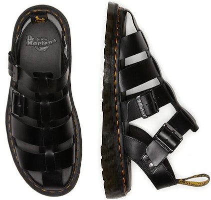 Dr. Martens Leather 'Soft Comfort Cut-Out Roman Sandal' Black 30766001 Shop Dr. Martens Leather 'Soft Comfort Cut-Out Roman Sandal' Black 30766001