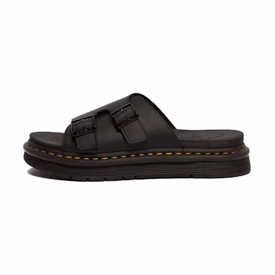 Dr. Martens Leather Casual Fashion Slide 'Black'