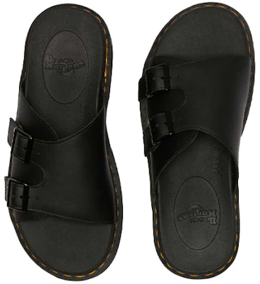 ドクターマーチン レザーカジュアルファッションスライド 'ブラック' 25764001 25764001 Lookbook ドクターマーチン レザーカジュアルファッションスライド 'ブラック' 25764001 25764001