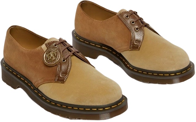 Dr. Martens 1461 Made in England Suede Oxford Leather Shoes 'Brown' 27511795 Lookbook Dr. Martens 1461 Made in England Suede Oxford Leather Shoes 'Brown' 27511795