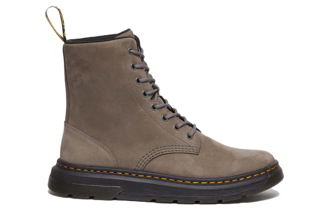 Order Dr. Martens Leather Casual Short Boot 'Deep Grey' 31225029