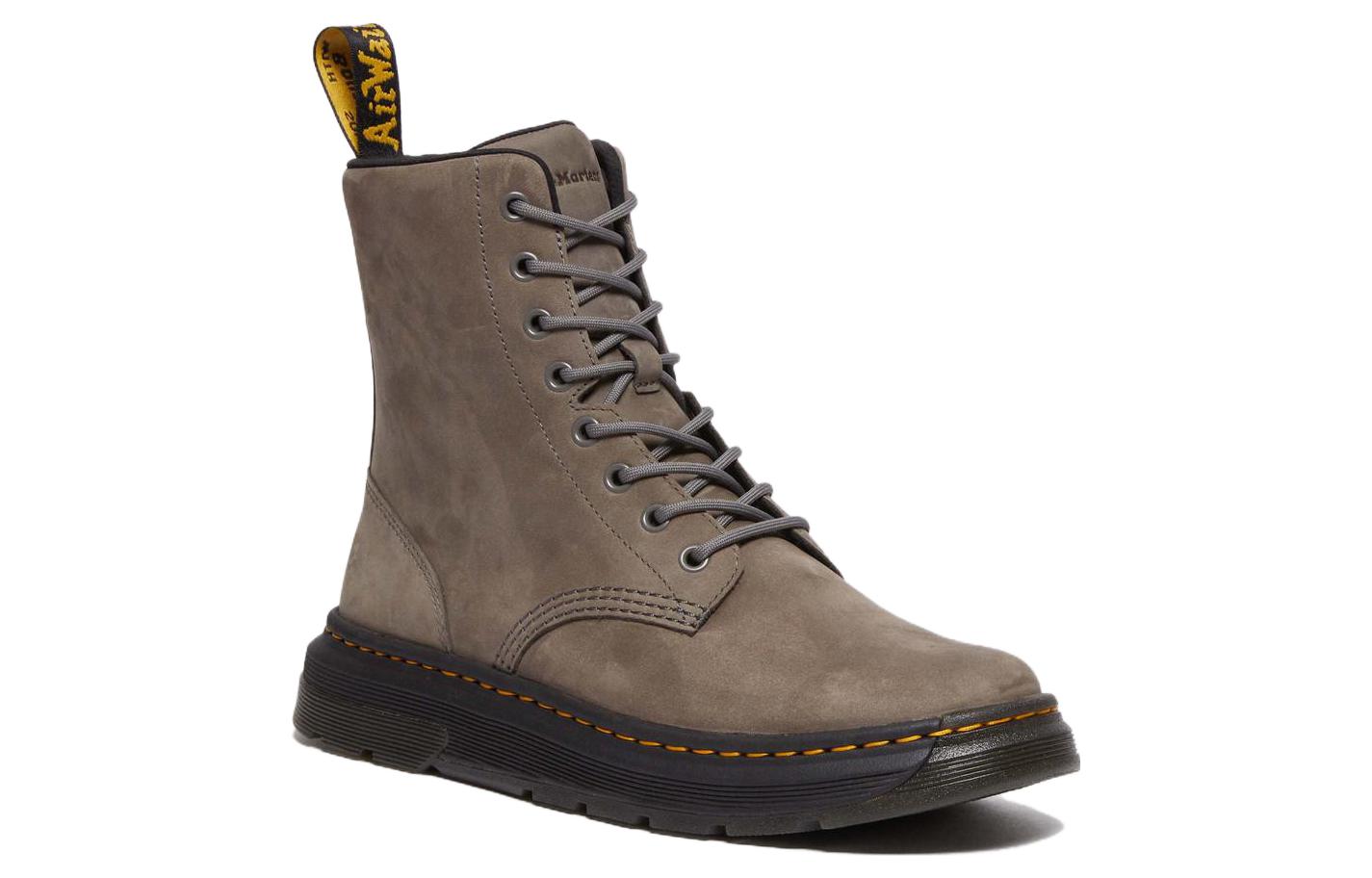 Lookbook Dr. Martens Leather Casual Short Boot 'Deep Grey' 31225029