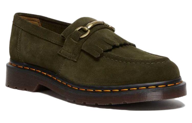 Order Dr. Martens Zapatos de Cuero Planos 'Verde Oliva' 27995305