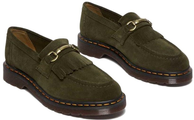 ドクターマーチン オリーブグリーン レザーフラット 27995305 Lookbook ドクターマーチン オリーブグリーン レザーフラット 27995305