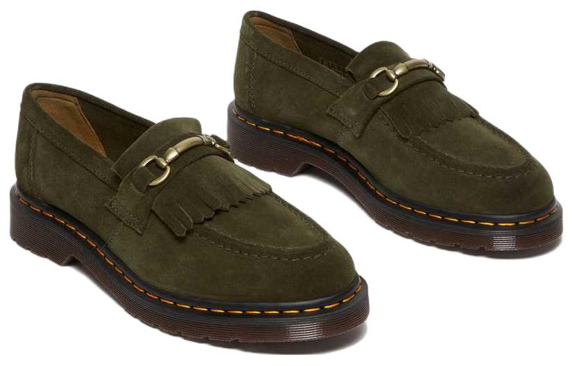 Lookbook Dr. Martens Zapatos de Cuero Planos 'Verde Oliva' 27995305