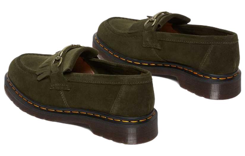 Purchase Dr. Martens Zapatos de Cuero Planos 'Verde Oliva' 27995305